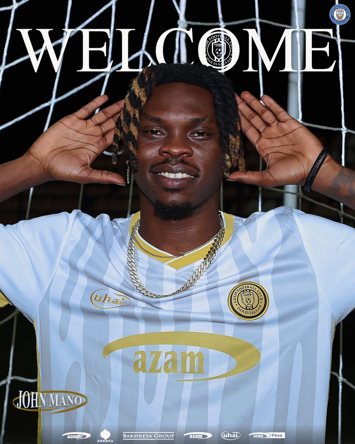 Official: Azam FC Sign Striker John Mano from Al-Akhdar