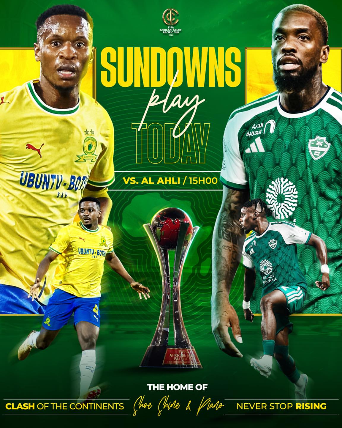Mamelodi Sundowns Face Al Ahli in FIFA Intercontinental Cup Clash