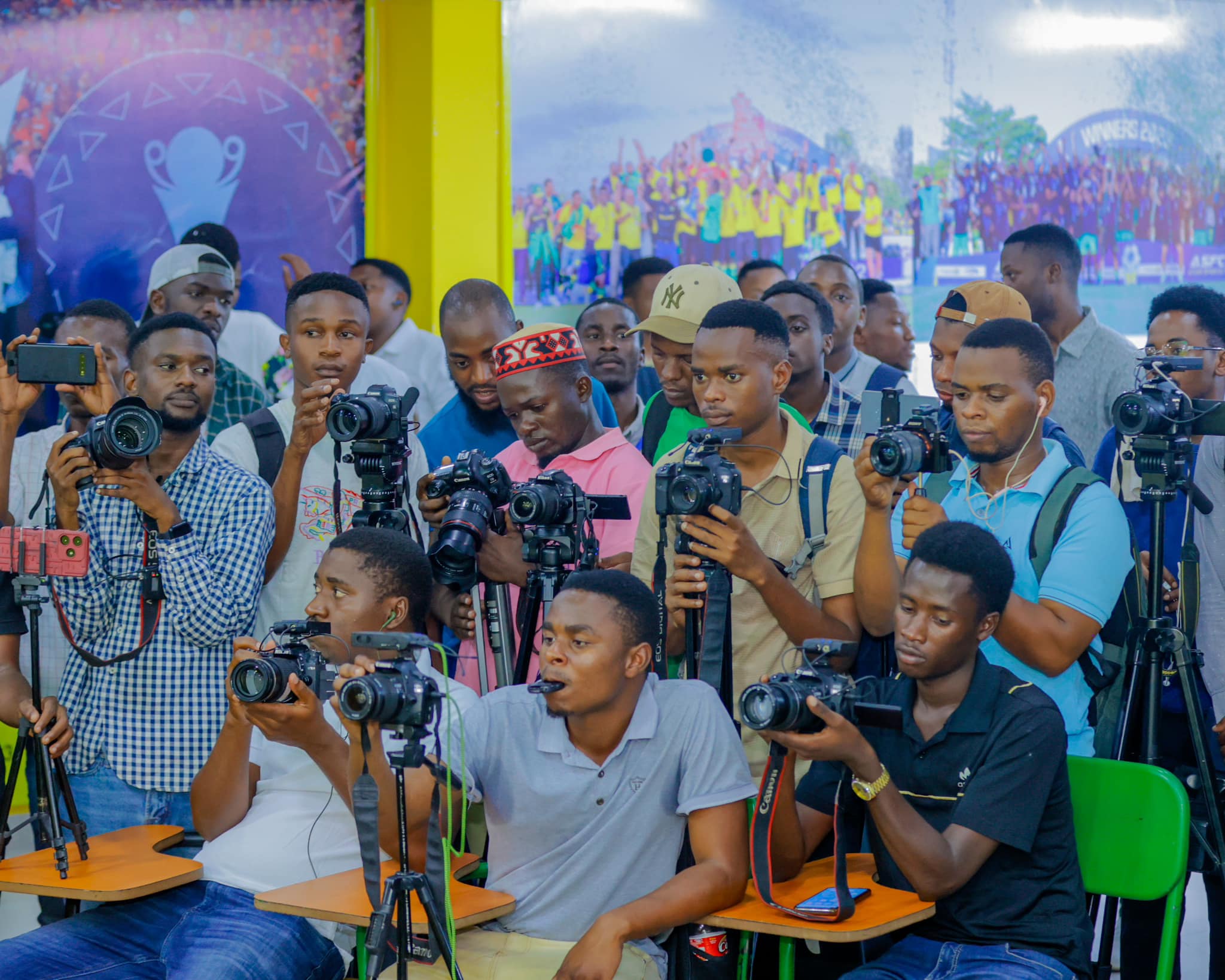 Reporters attend Yanga Media Day