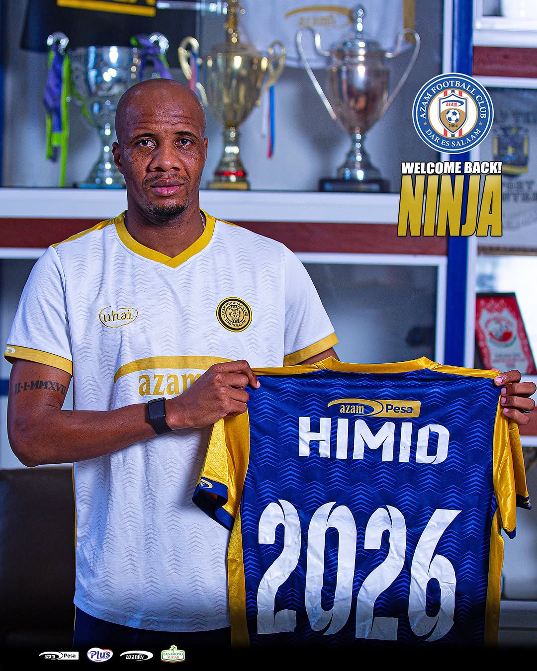 Himid Mao in Azam FC Kit