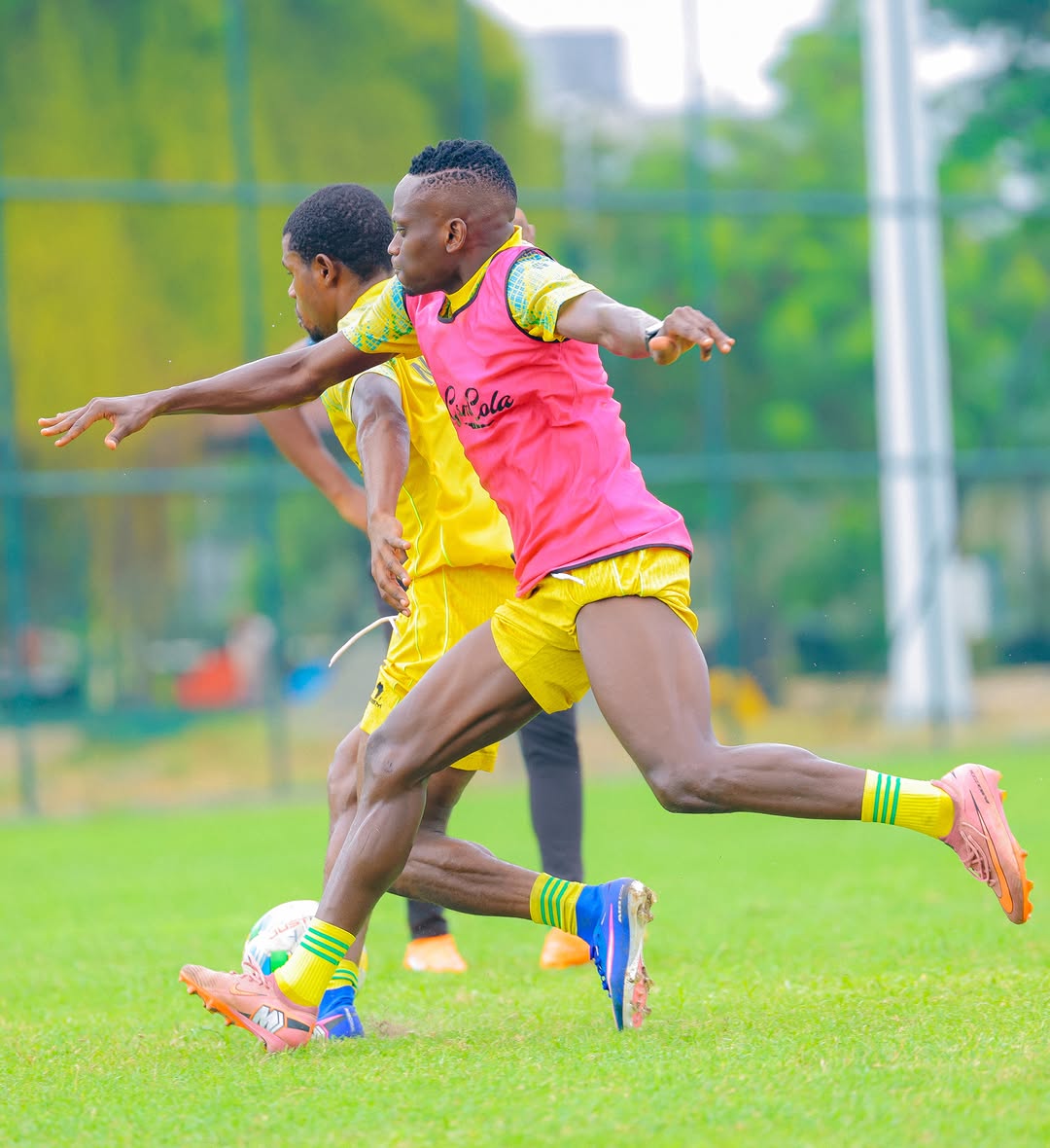 Mohamed Hussein Zimbwe Jr training